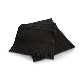 Result Polartherm™ Tassel Scarf, Black, One Size bedrucken, Art.-Nr. 814331010