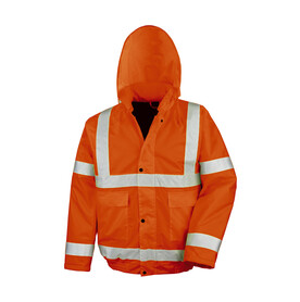 Result Core Hi-Vis Winter Blouson, Fluorescent Orange, S bedrucken, Art.-Nr. 819334053 Result Core Hi-Vis Winter Blouson, Fluorescent Orange, S bedrucken, Art.-Nr. 819334053