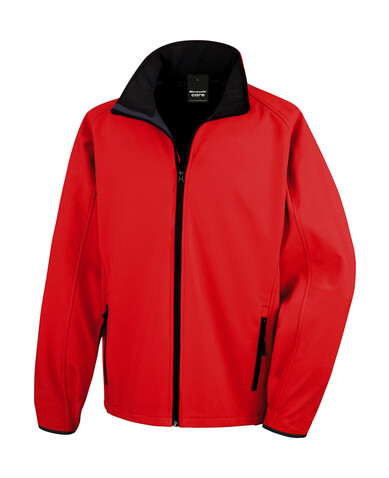 Result Printable Softshell Jacket, Red/Black, 2XL bedrucken, Art.-Nr. 828334516 Result Printable Softshell Jacket, Red/Black, 2XL bedrucken, Art.-Nr. 828334516