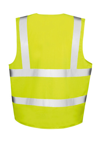 Result Zip I.D Safety Tabard, Fluorescent Yellow, 2XL/3XL bedrucken, Art.-Nr. 854336058