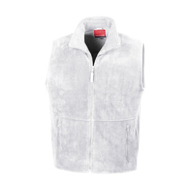 Result Fleece Bodywarmer, White, XS bedrucken, Art.-Nr. 864330002