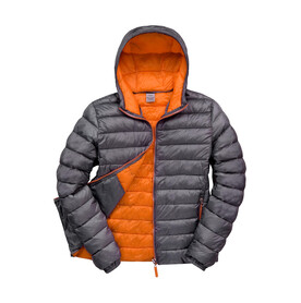 Result Snow Bird Hooded Jacket, Grey/Orange, S bedrucken, Art.-Nr. 891331623 Result Snow Bird Hooded Jacket, Grey/Orange, S bedrucken, Art.-Nr. 891331623