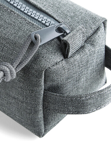 Bag Base Essential Pencil/Accessory Case, Grey Marl, One Size bedrucken, Art.-Nr. 900291280
