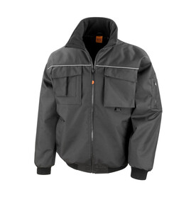 Result Work-Guard Sabre Pilot Jacket, Black, XS bedrucken, Art.-Nr. 900331012 Result Work-Guard Sabre Pilot Jacket, Black, XS bedrucken, Art.-Nr. 900331012