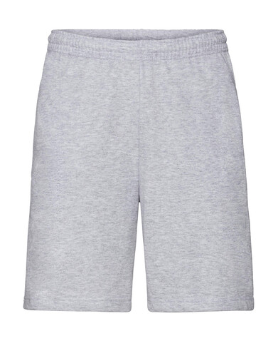 Fruit of the Loom Lightweight Shorts, Heather Grey, L bedrucken, Art.-Nr. 902011235