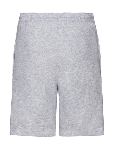 Fruit of the Loom Lightweight Shorts, Heather Grey, L bedrucken, Art.-Nr. 902011235