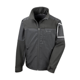 Result Work-Guard Sabre Stretch Jacket, Black, XS bedrucken, Art.-Nr. 902331012