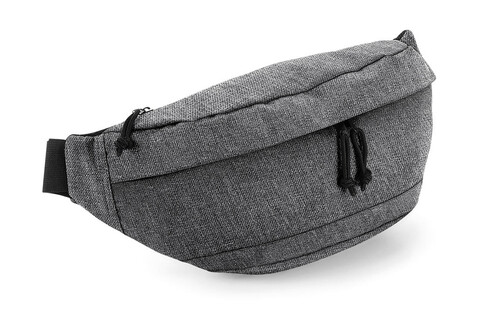 Bag Base Oversized Across Body Bag, Grey Marl, One Size bedrucken, Art.-Nr. 904291280