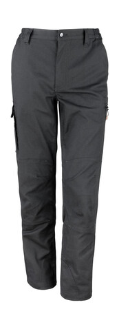 Result Work-Guard Stretch Trousers Long, Black, 3XL (42/34&quot;) bedrucken, Art.-Nr. 904331016
