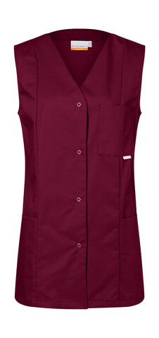 Karlowsky Worksmock Sara, Dark Red, 40 (M) bedrucken, Art.-Nr. 904674303