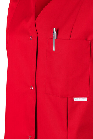 Karlowsky Worksmock Sara, Dark Red, 40 (M) bedrucken, Art.-Nr. 904674303