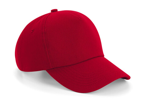 Beechfield Authentic 5 Panel Cap, Classic Red, One Size bedrucken, Art.-Nr. 904694010