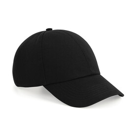 Beechfield Organic Cotton 6 Panel Cap, Black, One Size bedrucken, Art.-Nr. 906691010 Beechfield Organic Cotton 6 Panel Cap, Black, One Size bedrucken, Art.-Nr. 906691010