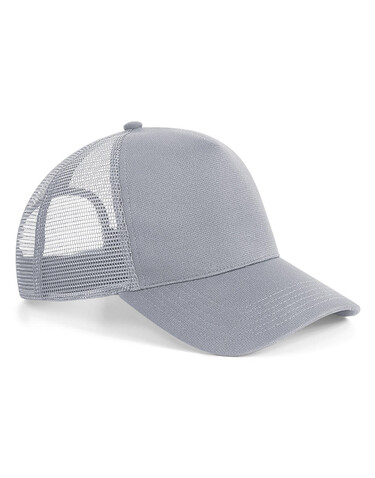 Beechfield Microknit Snapback Trucker, French Navy, One Size bedrucken, Art.-Nr. 907692010