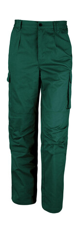 Result Work-Guard Action Trousers Reg, Bottle Green, S (32/32&quot;) bedrucken, Art.-Nr. 908335401