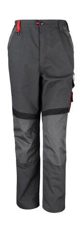 Result Work-Guard Technical Trouser, Grey/Black, 2XL bedrucken, Art.-Nr. 910331486
