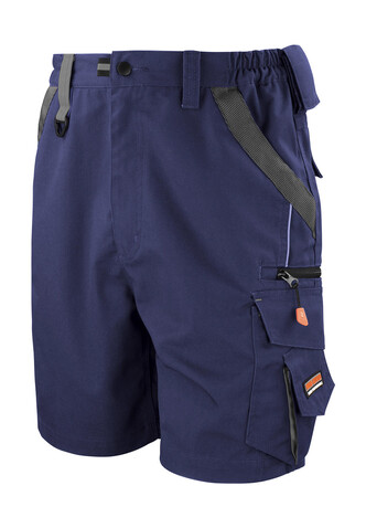 Result Work-Guard Technical Shorts, Navy/Black, XS bedrucken, Art.-Nr. 911332402