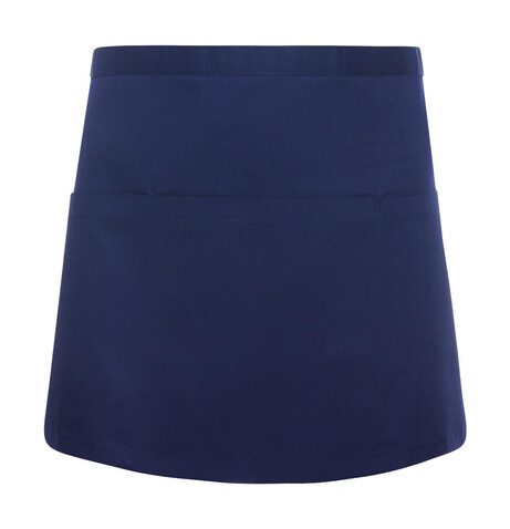 Karlowsky Waist Apron Basic with Pockets, Navy, One Size bedrucken, Art.-Nr. 911672000