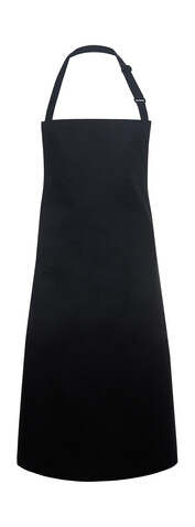 Karlowsky Bib Apron Basic, Black, One Size bedrucken, Art.-Nr. 912671010