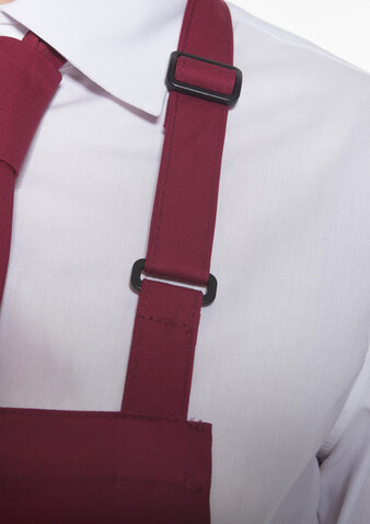 Karlowsky Bib Apron Basic with Pocket, Forest Green, One Size bedrucken, Art.-Nr. 913675410