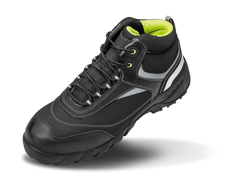 Result Blackwatch Safety Boot, Black/Silver, 12 (47) bedrucken, Art.-Nr. 914331986