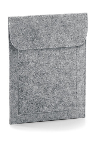 Bag Base Felt iPad® Slip, Grey Melange, One Size bedrucken, Art.-Nr. 918291250