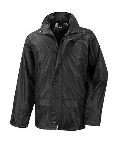 Result StormDri Jacket, Black, 2XL bedrucken, Art.-Nr. 927331017