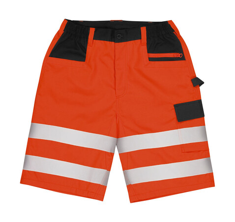Result Safety Cargo Shorts, Fluorescent Orange, XS bedrucken, Art.-Nr. 931334052
