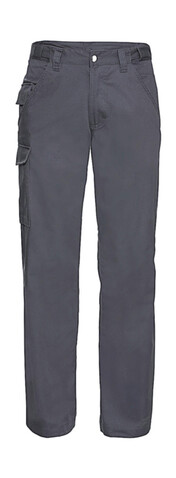 Russell Europe Twill Workwear Trousers length 34, Convoy Grey, 32&quot; (81cm) bedrucken, Art.-Nr. 934001273