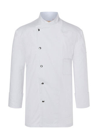 Karlowsky Chef Jacket Lars Long Sleeve, White, 46 (S) bedrucken, Art.-Nr. 934670001