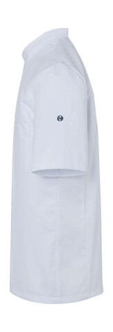 Karlowsky Chef Jacket Gustav Short Sleeve, Black, 46 (S) bedrucken, Art.-Nr. 935671011