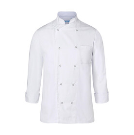 Karlowsky Chef Jacket Basic Unisex, White, XS bedrucken, Art.-Nr. 936670002 Karlowsky Chef Jacket Basic Unisex, White, XS bedrucken, Art.-Nr. 936670002