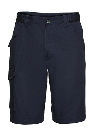 Russell Europe Twill Workwear Shorts, French Navy, 44&quot; (111cm) bedrucken, Art.-Nr. 991002019