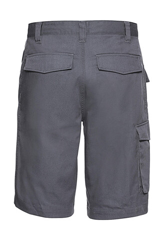 Russell Europe Twill Workwear Shorts, Black, 42&quot; (106cm) bedrucken, Art.-Nr. 991001018