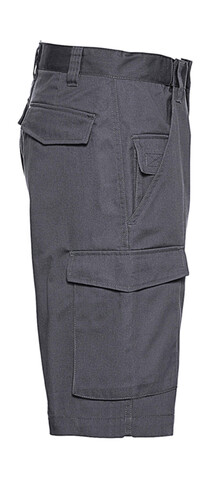 Russell Europe Twill Workwear Shorts, Black, 42&quot; (106cm) bedrucken, Art.-Nr. 991001018