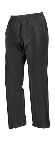 Result Waterproof Jacket/Trouser Set, Black, XL bedrucken, Art.-Nr. 995331016