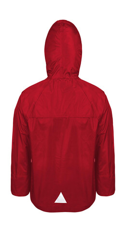 Result Junior Waterproof Jacket/Trouser Set, Red, XS (3-4/104) bedrucken, Art.-Nr. 998334003