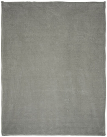 Bay Plaid-Decke aus extraweichem Coral-Fleece, grau bedrucken, Art.-Nr. 11281001