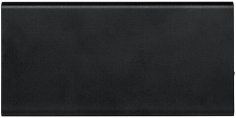 Plate 8000 mAh Aluminium-Powerbank, schwarz bedrucken, Art.-Nr. 12411200