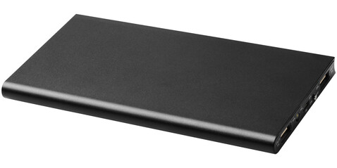 Plate 8000 mAh Aluminium-Powerbank, schwarz bedrucken, Art.-Nr. 12411200