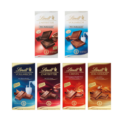 Premium Schokolade von Lindt, 100 g, Klimaneutral, FSC® bedrucken, Art.-Nr. 91270
