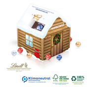 Adventskalender Lindt "Weihnachtshaus", Klimaneutral, FSC®-zertifiziert bedrucken, Art.-Nr. 95335 Adventskalender Lindt "Weihnachtshaus", Klimaneutral, FSC®-zertifiziert bedrucken, Art.-Nr. 95335