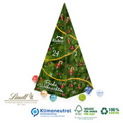 Adventskalender Lindt "Weihnachtspyramide", Klimaneutral, FSC®-zertifiziert bedrucken, Art.-Nr. 95378 Adventskalender Lindt "Weihnachtspyramide", Klimaneutral, FSC®-zertifiziert bedrucken, Art.-Nr. 95378