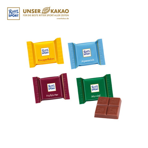 Adventskalender-Haus &quot;Ritter SPORT&quot;, Klimaneutral, FSC®-zertifiziert bedrucken, Art.-Nr. 95392