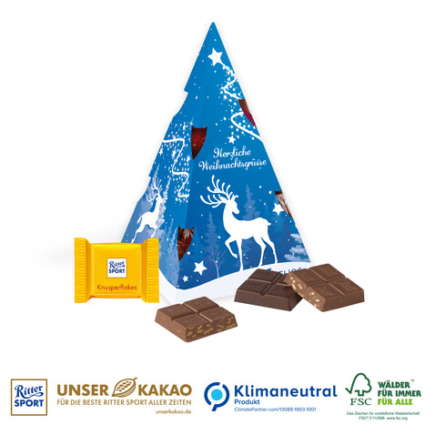 Präsent &quot;Weihnachtsbaum&quot;, Klimaneutral, FSC®-zertifiziert bedrucken, Art.-Nr. 95467