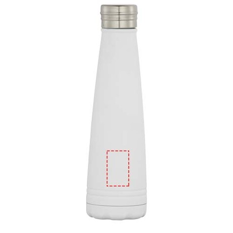 Duke 500 ml Kupfer-Vakuum Isolierflasche, weiss bedrucken, Art.-Nr. 10046102