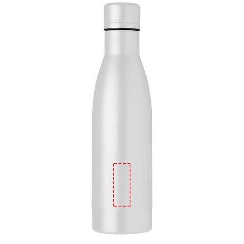 Vasa 500 ml Kupfer-Vakuum Isolierflasche, weiss bedrucken, Art.-Nr. 10049401