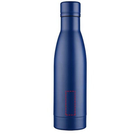 Vasa 500 ml Kupfer-Vakuum Isolierflasche, blau bedrucken, Art.-Nr. 10049404