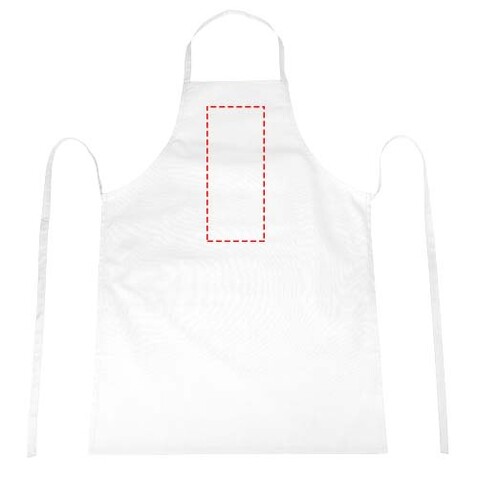 Reeva 180 g/m² Schürze, weiss bedrucken, Art.-Nr. 11271201