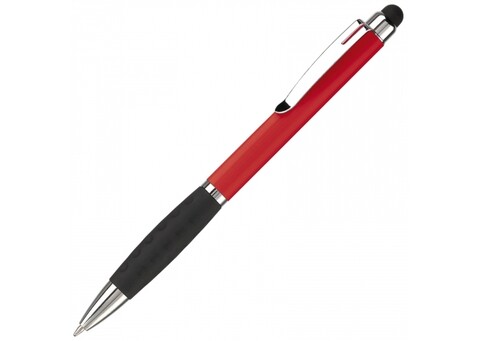 Kugelschreiber Mercurius mit Touch - Rot bedrucken, Art.-Nr. LT80494-N0021